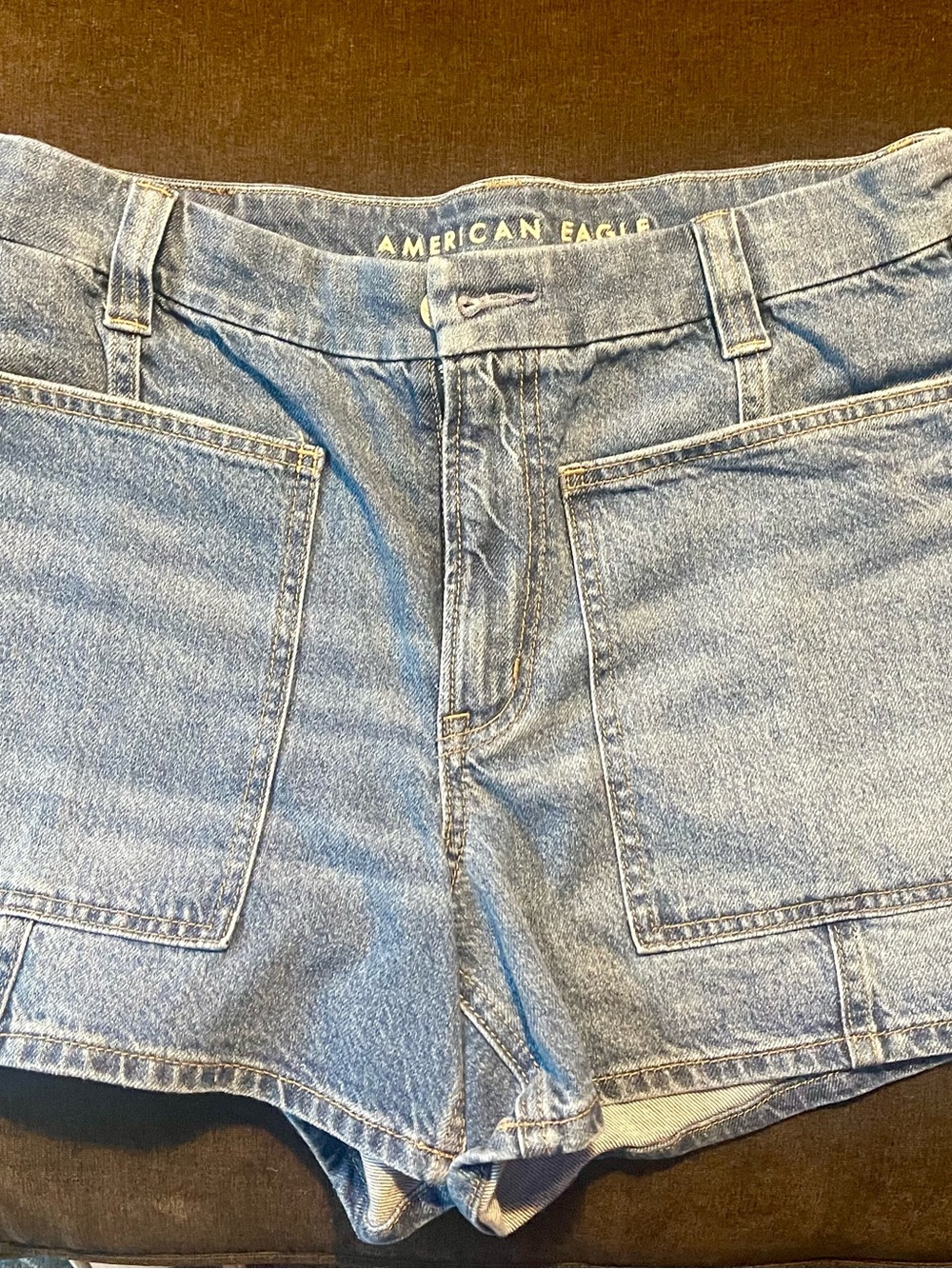 American Eagle Outfitters Light Blue Denim Shorts